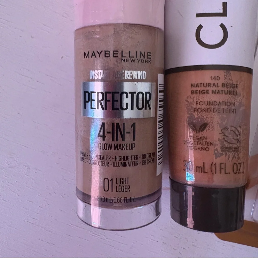 Maybelline & Cover Girl NEW Concealer, Foundation, Perfector